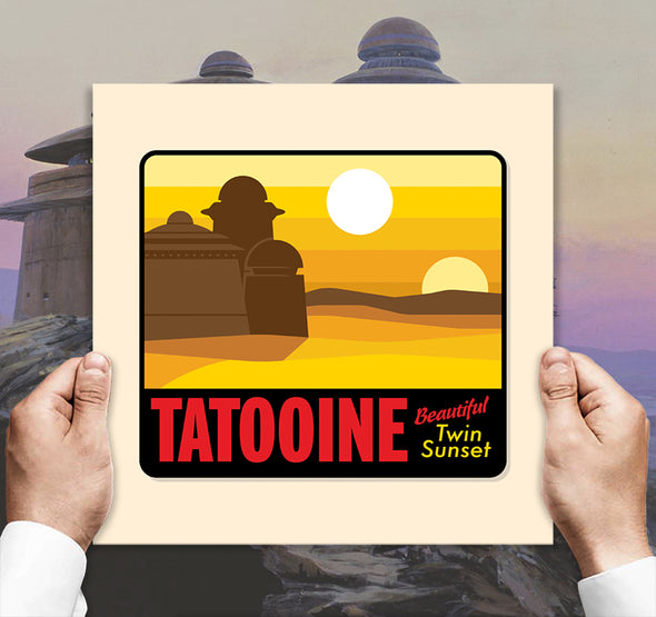 Tattooine Art Print
