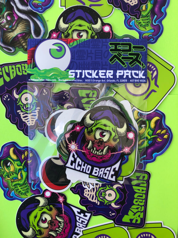 Mascot sticker pack