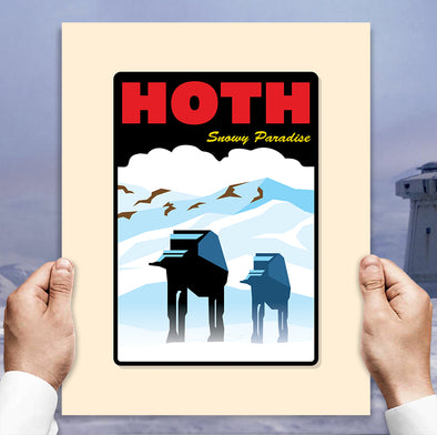 Hoth Art Print